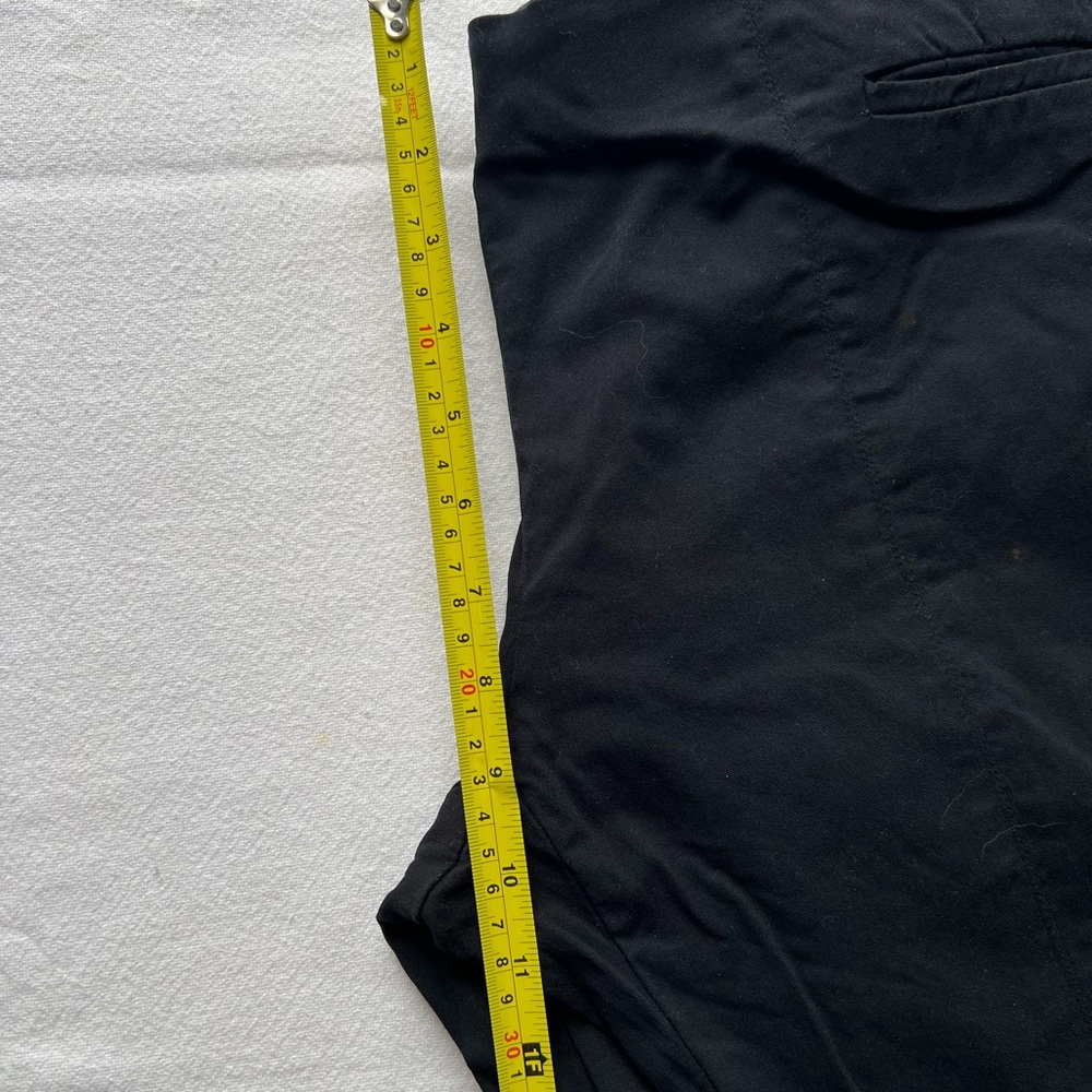 Alfani  Dark Chinos ALTANI Black slacks 14 petite - Picture 3 of 10